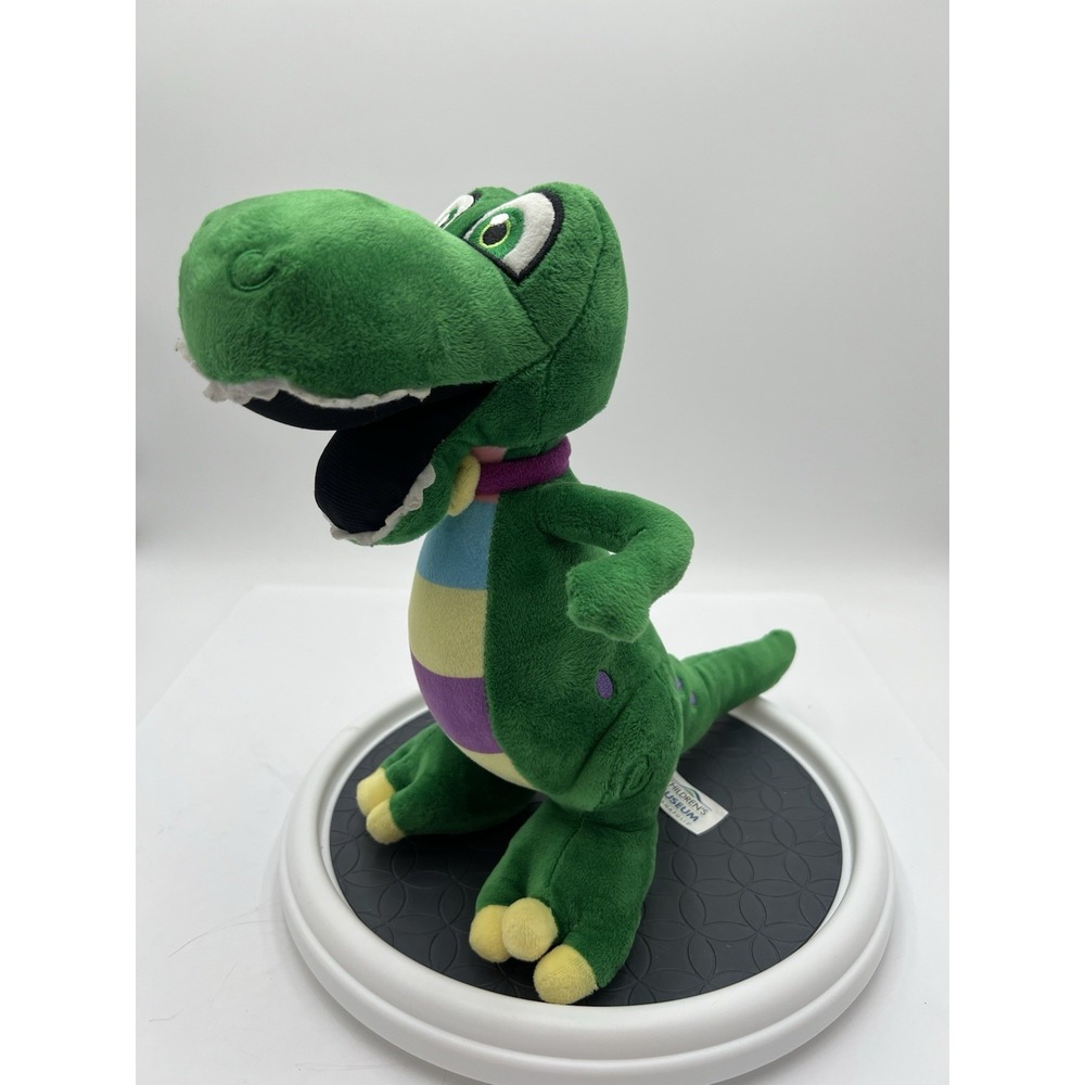 Children's Museum Indianapolisβ Rex T-Rex Dinosaur Plush Green 12" Soft Stuff